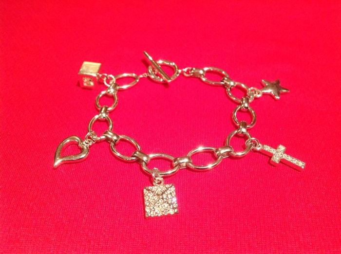 T Bar Charm Bracelet