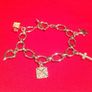 T Bar Charm Bracelet Image 2