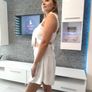 Shorts Set Blouse Summer Spanish Neckline White Image 3