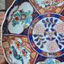 Vintage Pair of Imari Decorative Wall Plates Image 4