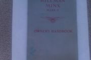 Hillman Minx Mark V. Owners Handbook.
