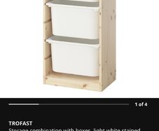 storage combination with boxes