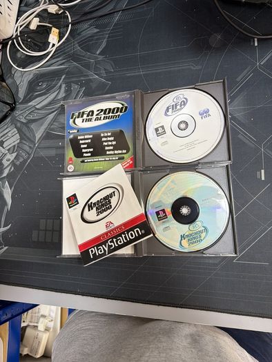 Set of 2 playstation games used working