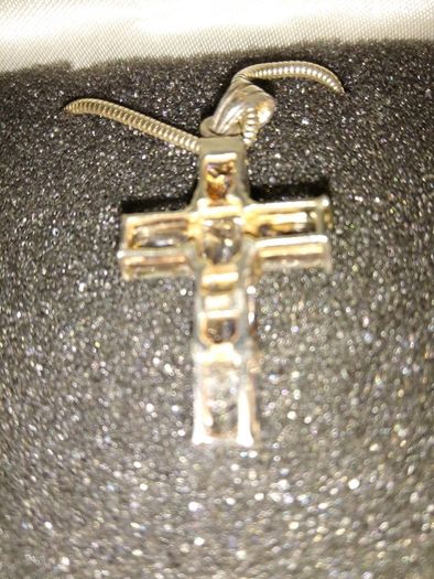 silver necklace