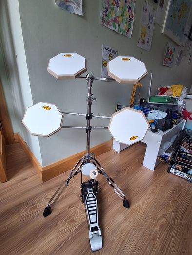 5 Practice Pad Drum Kit