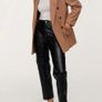 Faux leather trousers Image 4