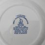 Lovely Vintage Blue and White 7.75 Inch Luncheon Plate By Enoch Wedgwood (Tunstall) Ltd, in the Lovely Cottagecore Style "Woodland" Pattern, Excellent Condition Image 4