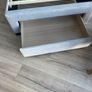 Single bed frame with buttoned headboard Image 2