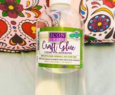 Icon Craft Clear Craft Glue 500 ml (PVA Adhesive)