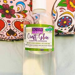 Icon Craft Clear Craft Glue 500 ml (PVA Adhesive)