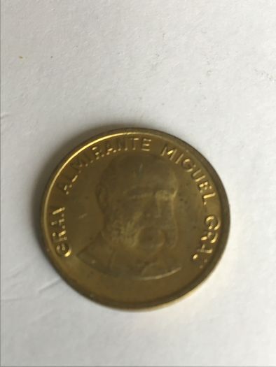 1986 Peru coin 10 Centimos