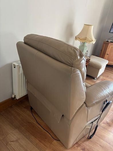 Leather Recliner Armchair