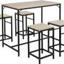 Bar Table and 4 stools FREE DELIVERY Image 2