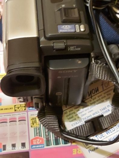 SONY Digital Handycam, Model DCR-TRV320E with Carry Case, Video Leads, Charger, New Blank Tape, Manuals, A True Blast from the Past, in excellent condition