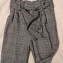 H&m Grey Belted Trousers, part wool Image 5