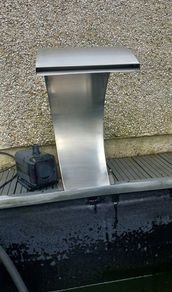 Stainless Water feature + pump