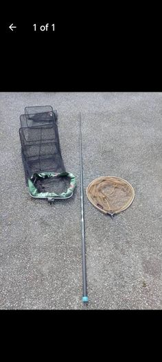 Keepnet landing net and handle