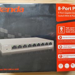 Tenda 8-Port PoE Network Switch