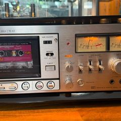 Mega Rare Legendary Flagship Sony Tc-k7 Tape Deck Fully Serviced New Heads High Gloss Wooden Case Pristine