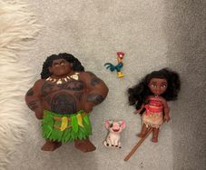 Vaiana  set ( Moana, Maui, Pua, Hei Hei)