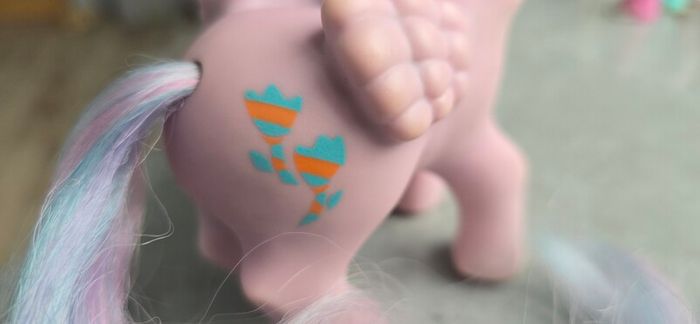 Brilliant Bloom Princess Brush N Grow Ponies MLP G1 My Little Pony