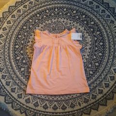 baby girl peach top