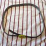 KLING Adjustable Grey Belt With Smiley Face Button Badge! Image 3