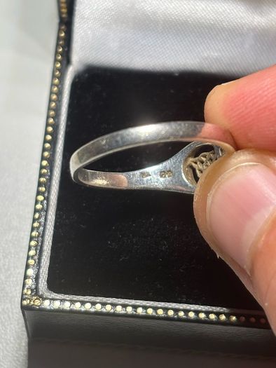 Sterling Silver Celtic Trinity Knot Ring size T