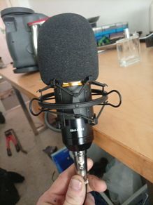 bm 800 band new mike with cables