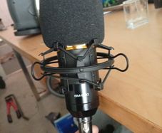 bm 800 band new mike with cables