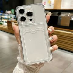 Apple iphone 16 bumper case with card holder
