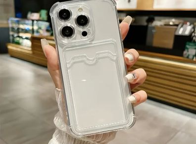 Apple iphone 16 bumper case with card holder