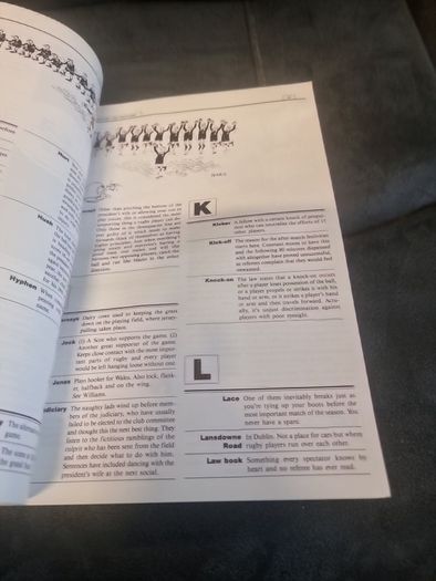 The Big Black Rugby Book  1990