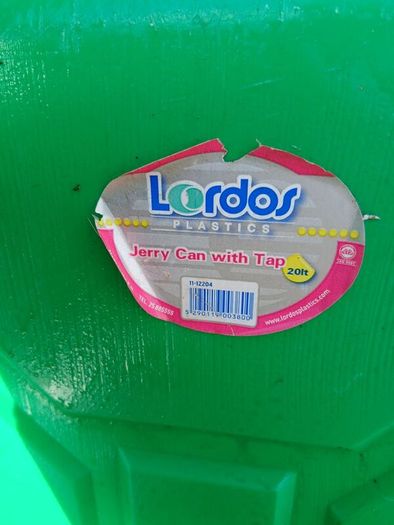 20 litre gerry can