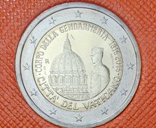 Vatican 2 Euro Brilliant Uncirculated Coin 2016 - Vatican Gendarmerie