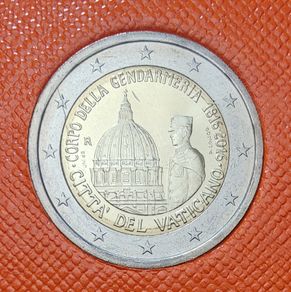Vatican 2 Euro Brilliant Uncirculated Coin 2016 - Vatican Gendarmerie