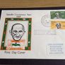 1969 First Day Covers Gandhi, Europa, Human Rights Image 2
