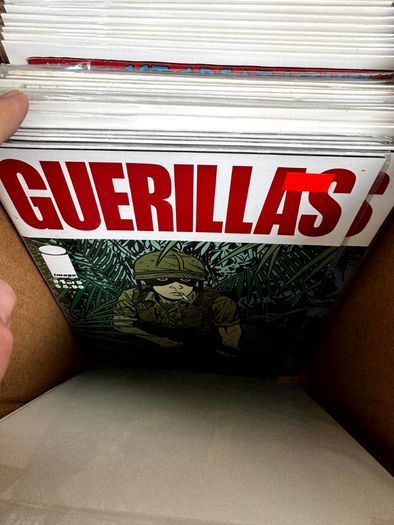 Indie Long Comic Box w 250 Comics for Sale