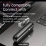 Bluetooth Earpiece for Cell Phones Wireless V5.0 Hands Free Headset Noise Canceling Mic 24Hrs Talking 1440Hrs Standby Compatible with Mobile Phone Tablet Laptop for Work Image 3