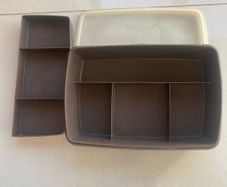 Vintage 70's Tupperware "Tuppercraft" Container.