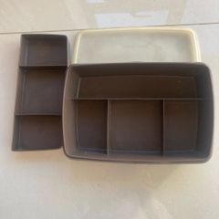 Vintage 70's Tupperware "Tuppercraft" Container.