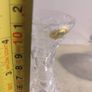 Tyrone Crystal Hourglass Vase Image 2