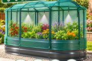 6ft Galvanised Raised Garden Bed with Mesh Cover &amp; Watering System