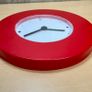 Vintage Ikea Red Tajma clock Design Knut and Marianne Hagberg 1999 Image 7