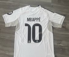 Real Madrid 25/26 Home Jersey Mbappe#10