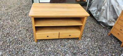 tv stand solid oak