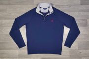 Peter Millar Half Zip Golf Jumper Mens Small