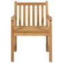 5 Piece Garden Dining Set Solid Teak Wood Image 5