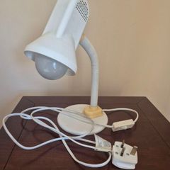 White desk lamp