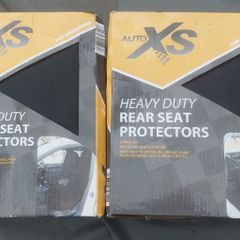 Heavy duty front and rear car seat covers